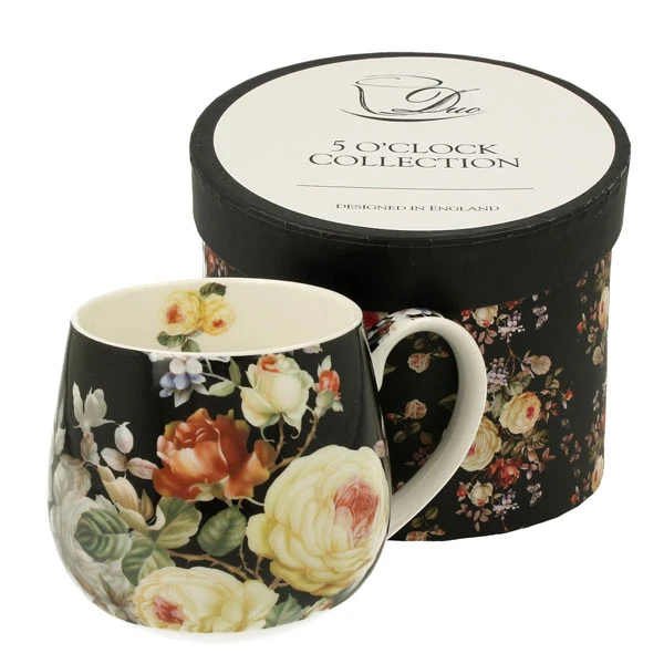 Kubek porcelanowy DUO Warda 430 ml