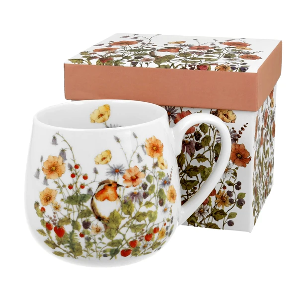 Kubek porcelanowy DUO WILD BIRD 0,43 l