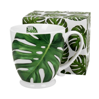 DUO-KUBEK NA STOPCE  *MONSTERA*