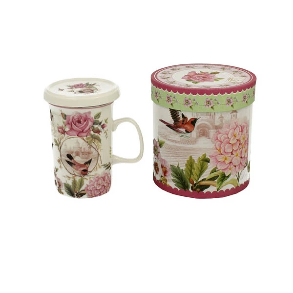 DUO-KUBEK Z ZAPARZACZEM 320ML *LOVE*