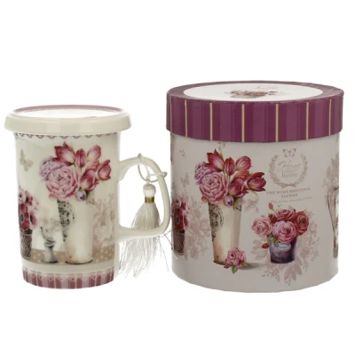 DUO-KUBEK Z ZAPARZACZEM 320ML *MIA*