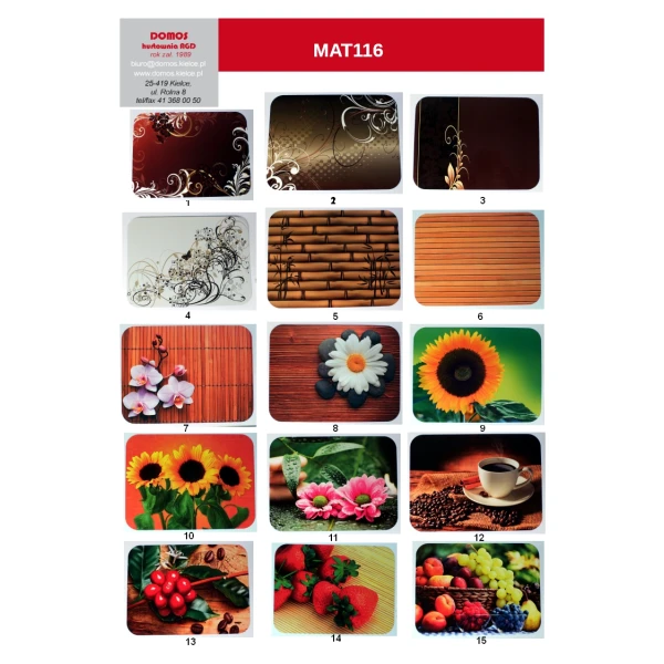 Mata prostokątna 30 × 43 cm