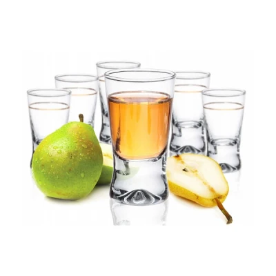 Kieliszki do wódki GLASMARK Złoty Pasek 25 ml
