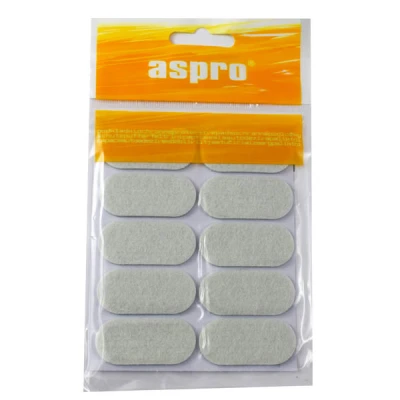 Podkładki filcowe Aspro A-40001-06-010 20 × 44 mm