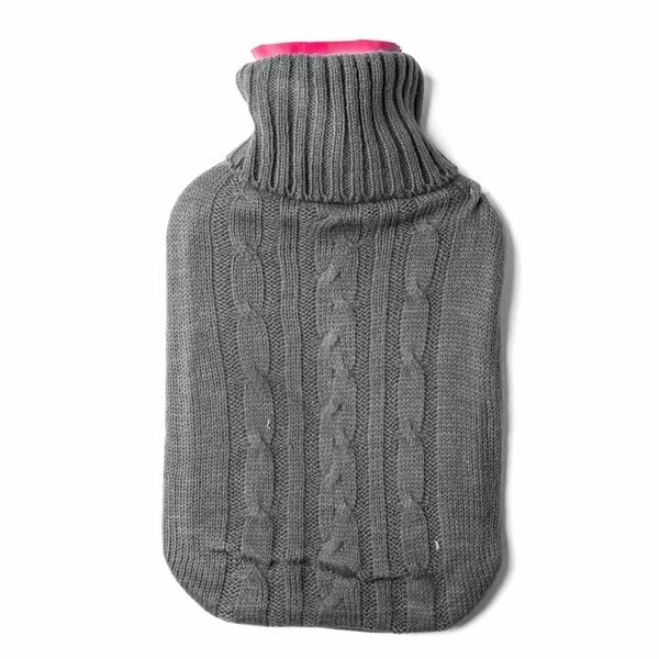 TAD-TERMOFOR+POKROWIEC SWETER SZARY 1,5L 33X18,5CM