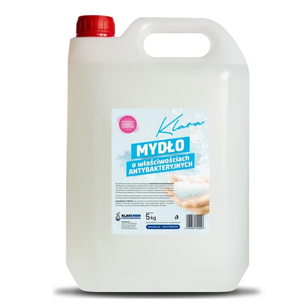 Mydło antybakteryjne Klara 5 l