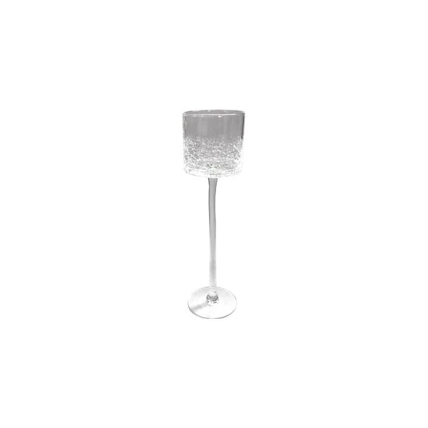 Świecznik szklany Sigma-Glass 35 cm