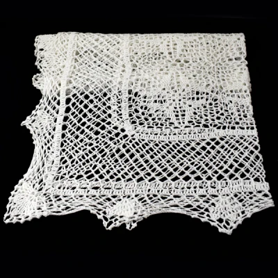 MESA-OBRUS SZYDEŁKOWY 021 BIAŁY 85X85