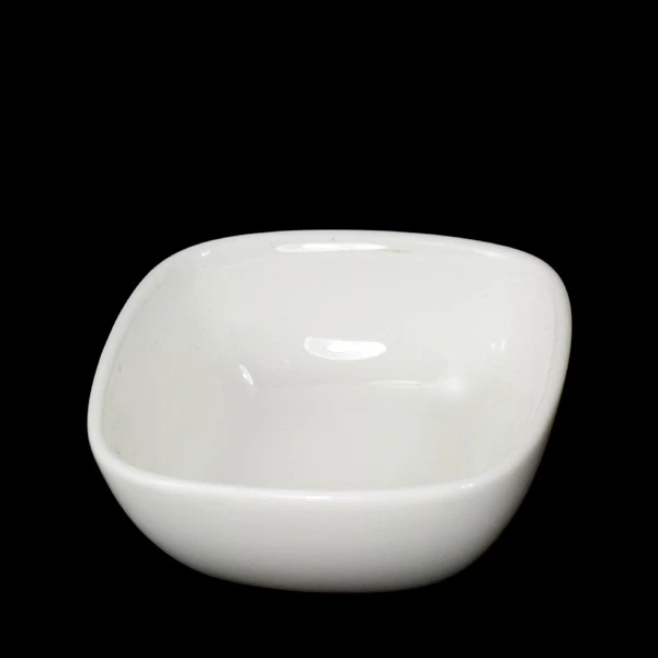 Salaterka porcelanowa MMG skośna na sos/dipy