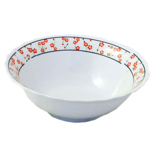 MONDEX-MISKA 18CM CZERWONE DROBNE KWIATKI JSDP-336-SB7