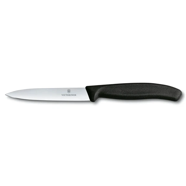VIC-NÓŻ *SWISS CLASSIC 10CM * OSTRZE GŁADKIE CZARNY 6.7703