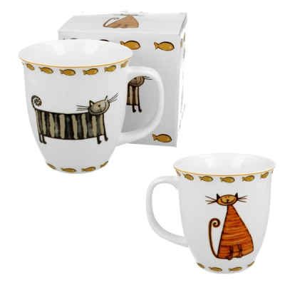 DUO-KUBEK KUBAS 650ML *CLASSIC CATS