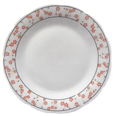 Talerz płytki 23 cm Drobne Kwiatki