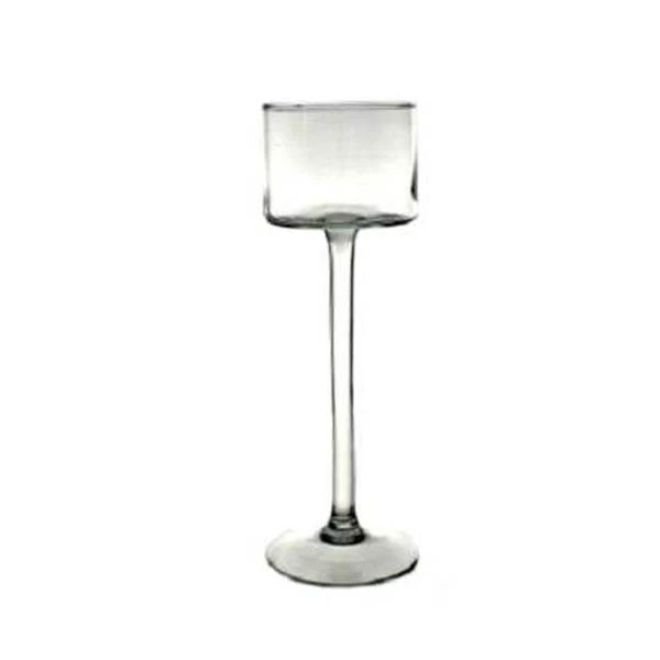 Świecznik szklany Sigma-Glass 30 cm