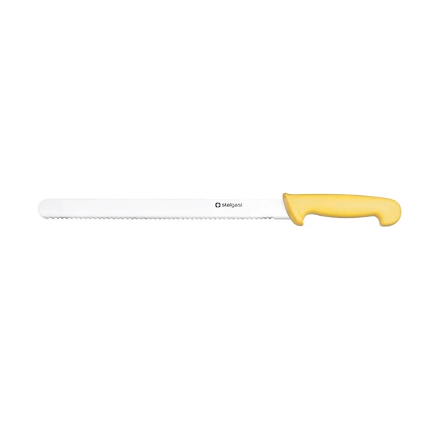 ST-NÓŻ DO PIECZYWA/CIASTA HACCP 300MM ŻÓŁTY 284303