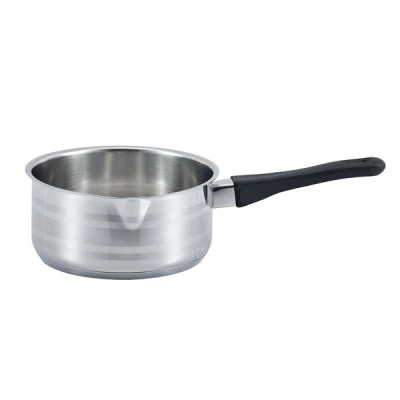 RONDEL RONDELEK MAŁY GARNEK Z RĄCZKĄ INDUKCJA 12CM 0,6L Z DZIÓBKIEM