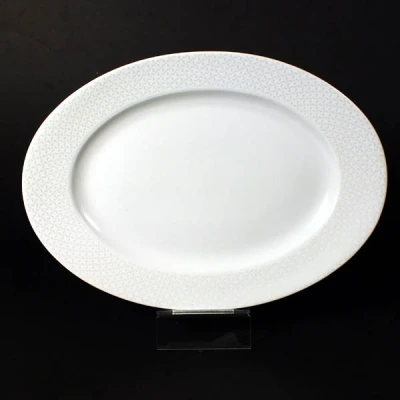 WAZA-PÓŁMISEK OWAL 31CM *PEPITKA* WA-97