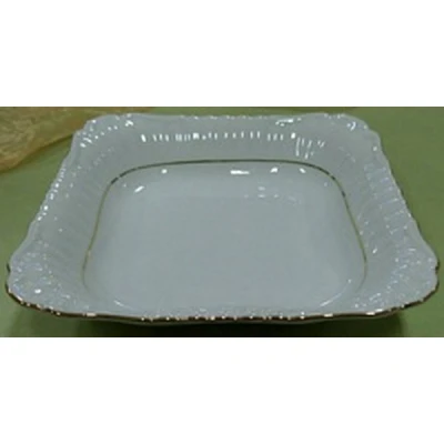 Salaterka porcelanowa Chodzież Iwona B014 21 x 21 cm