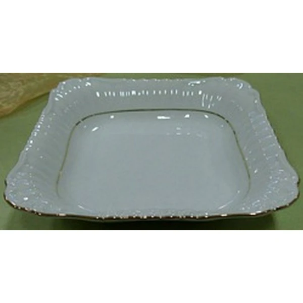 Salaterka porcelanowa Chodzież Iwona B014 21 x 21 cm