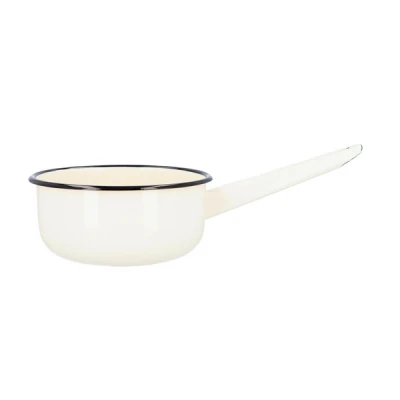 Rondel z trzonkiem 16 cm 1,5 l Jasny Krem
