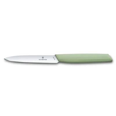 VIC-NÓŻ SWISS MODERN OSTRZE GŁADKIE 10CM ZIELONY 6.9006.1042