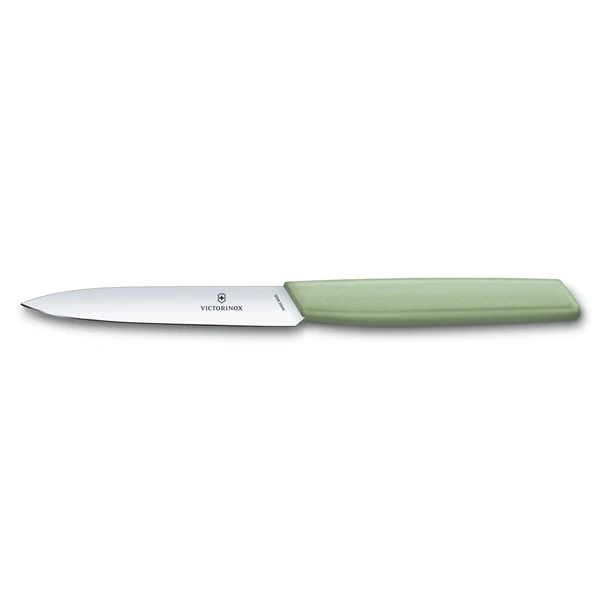 VIC-NÓŻ SWISS MODERN OSTRZE GŁADKIE 10CM ZIELONY 6.9006.1042