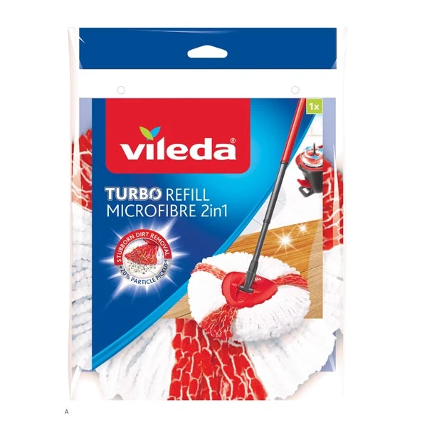Zapas do mopa Vileda Easy Wring Clean Turbo 15,5 x 16 cm