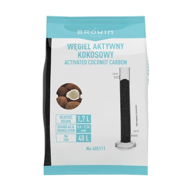 Węgiel aktywny kokosowy Browin 1,7 l
