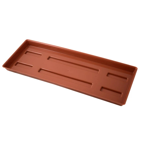 PODSTAWKA DO SKRZYNKI BALKONOWEJ NA KWIATY DONICY PODŁUŻNEJ 60CM TERAKOTA