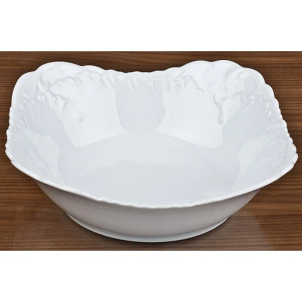 ĆMIELÓW-0000 SALATERKA KWADRAT 24CM ROCOCO
