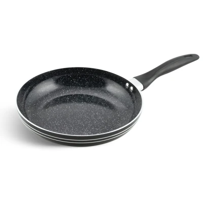 PATELNIA MARMUROWA NIEPRZYWIERAJĄCA ALUMINIOWA 20 CM INDUKCJA GAZ