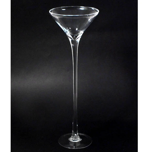 Świecznik szklany Martini 50 cm