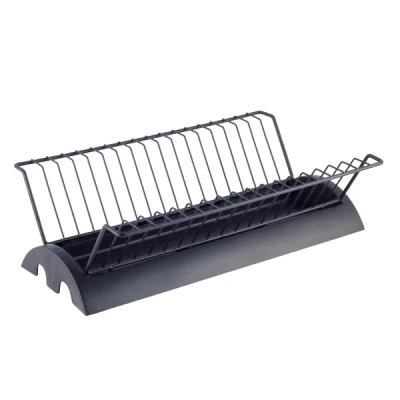 SUSZARKA DO NACZYŃ 41,5X28X13,5CM CZARNA 0769C