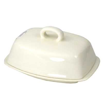 CER-MASELNICA CERAMICZNA BIAŁA PROSTOKĄTNA