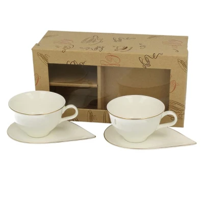 DUO-KPL. FILIŻANEK 2+2 *PAROS* 90ML
