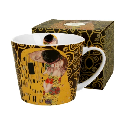 DUO-KUBEK 600ML *THE KISS BROWN* G.KLIMT