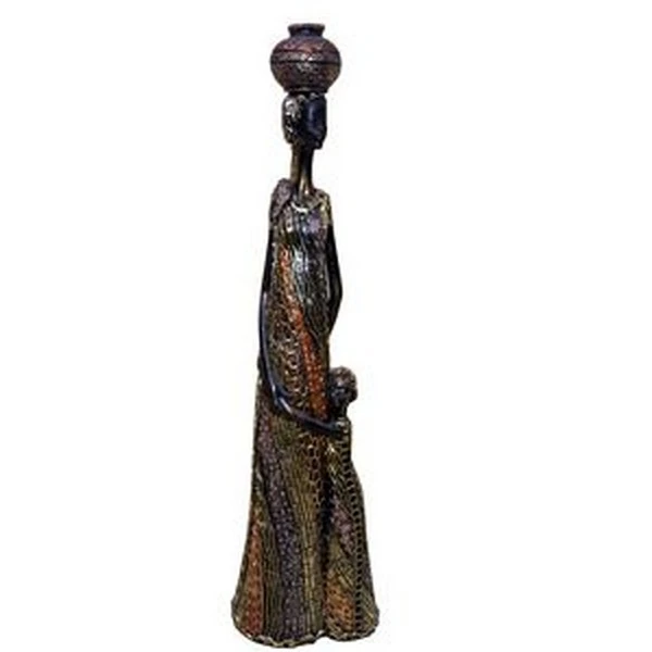 TOM-FIGURKA AFRYKANKA 10,5X7X39 ZH60202