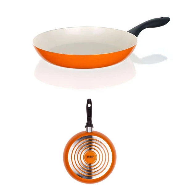 CZ-PATELNIA 28CM ALU CERAMIC ARANCIA