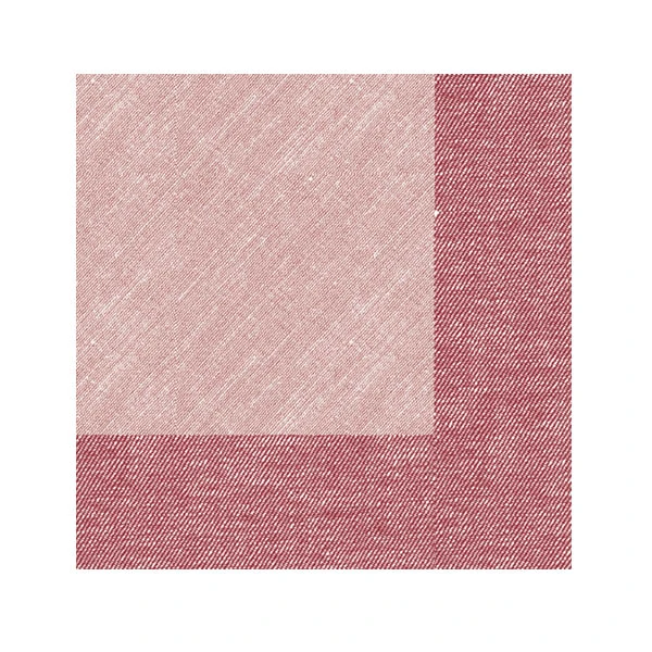 Serwetki Airlaid PAW Bamberg Bordo 40 x 40 cm