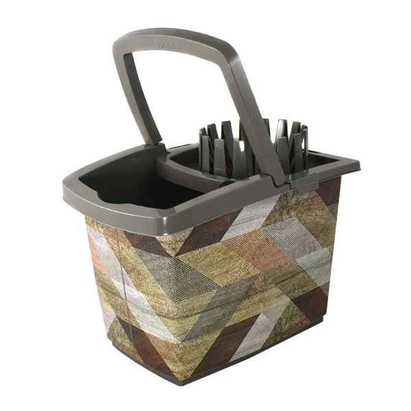 Wiadro prostokątne YORK 15 l Tweed