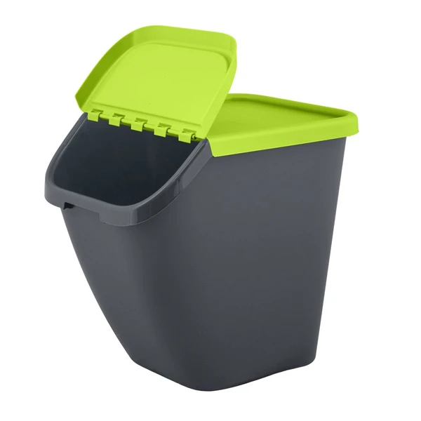 Kosz do segregacji BranQ Pelican 23 l zielony