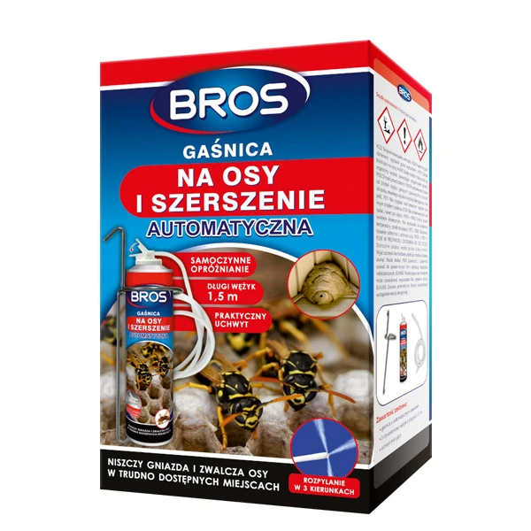 Gaśnica na osy i szerszenie BROS 400 ml