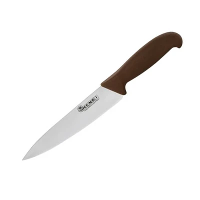 HENDI-NÓŻ KUCHENNY HACCP OSTRZE 18CM BRĄZOWY 842669