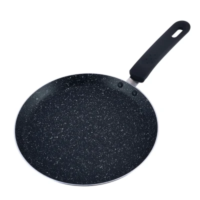 PATELNIA DO NALEŚNIKÓW 24 CM POWŁOKA MARMUROWA NIEPRZYWIERAJĄCA