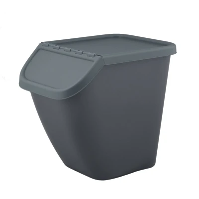 Kosz do segregacji BranQ Pelican 23 l szary