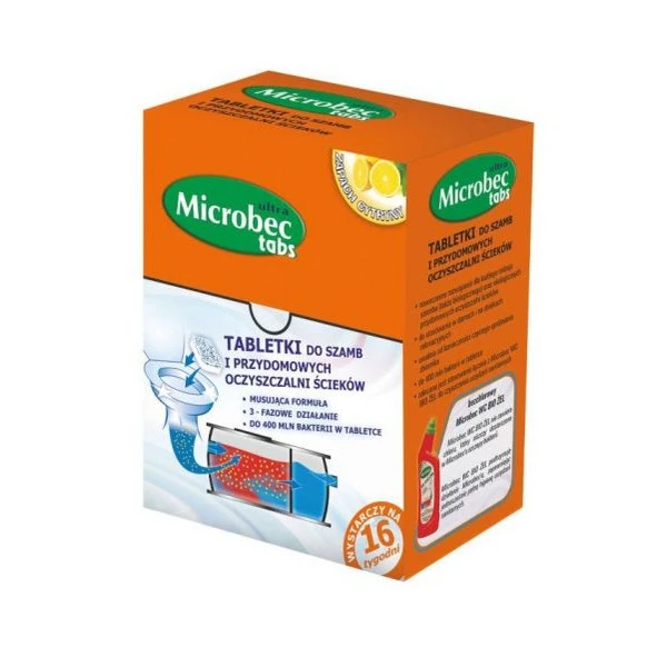 Tabletki do szamb Bros Microbec Ultra 20 g
