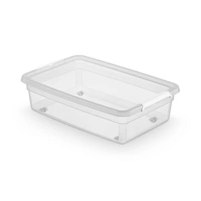 Pojemnik Orplast BaseStore 29 l z klipsami na kółkach