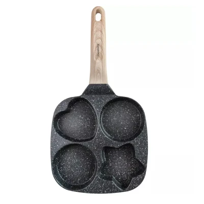 PRAJO-PATELNIA 4-DZIELNA 19CM CZARNA
