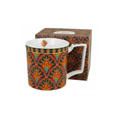 Kubek porcelanowy Duo Geometric Festum 0,65 l