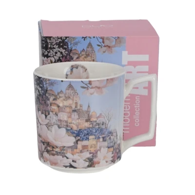 Kubek porcelanowy Duo Modern City of Magnolias 750 ml